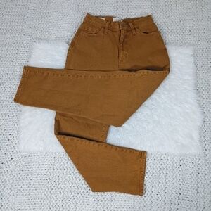 Universal Thread Women's Vintage Straight Leg Copper Jeans